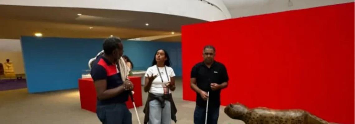 Programa Museu é o Mundo 2.0 atende 8,8 mil pessoas e amplia acesso à arte no DF