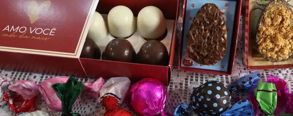 Pesquisa aponta que 90% dos consumidores comprarão chocolate na Páscoa