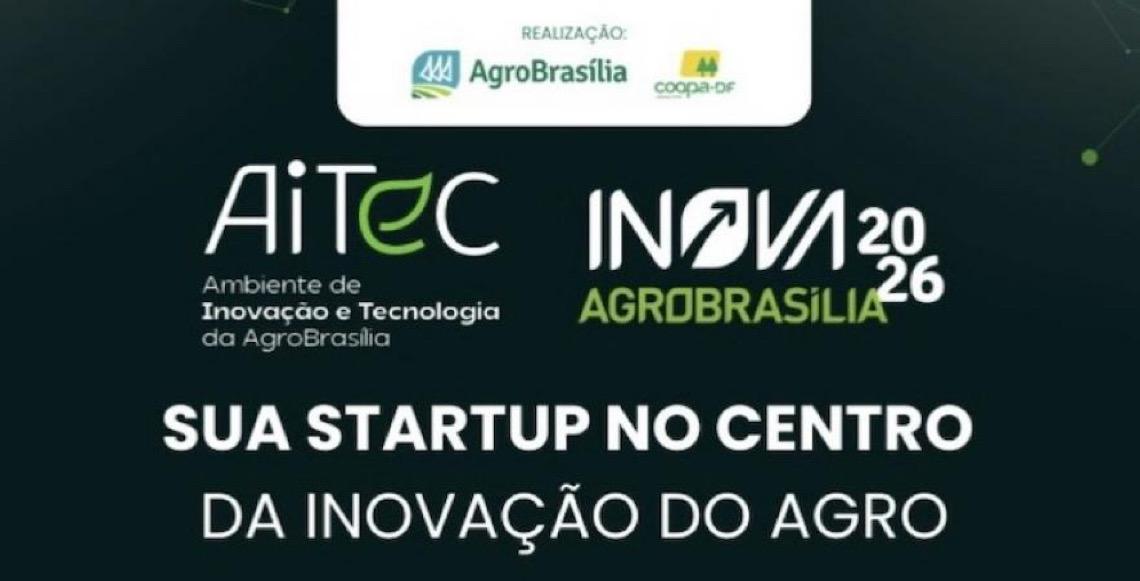 Concurso Inova AgroBrasília 2026 abre inscrições para startups no espaço de inovação da feira