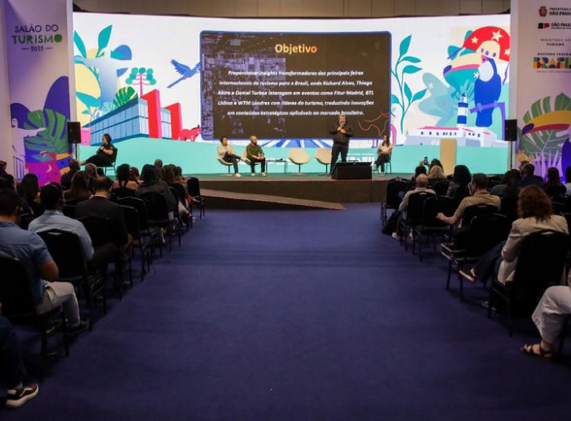 Salão do Turismo: Núcleo do Conhecimento vai debater o desenvolvimento e o futuro do setor