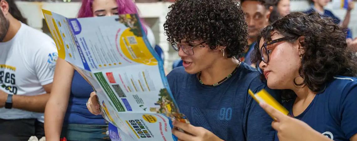Campanha em escolas do Distrito Federal alerta para prevenção de desastre climático 