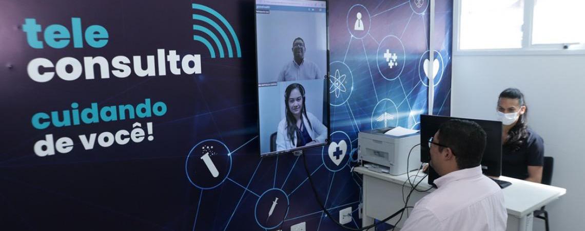 Procura por teleconsulta nas UPAs cresce e já soma mais de 21 mil atendimentos
