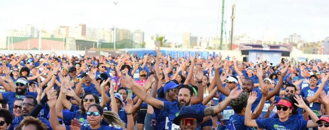 Corrida Nacional do Sesi que tem o lema “Correr é para todos”, supera 60 mil inscritos em segunda edição