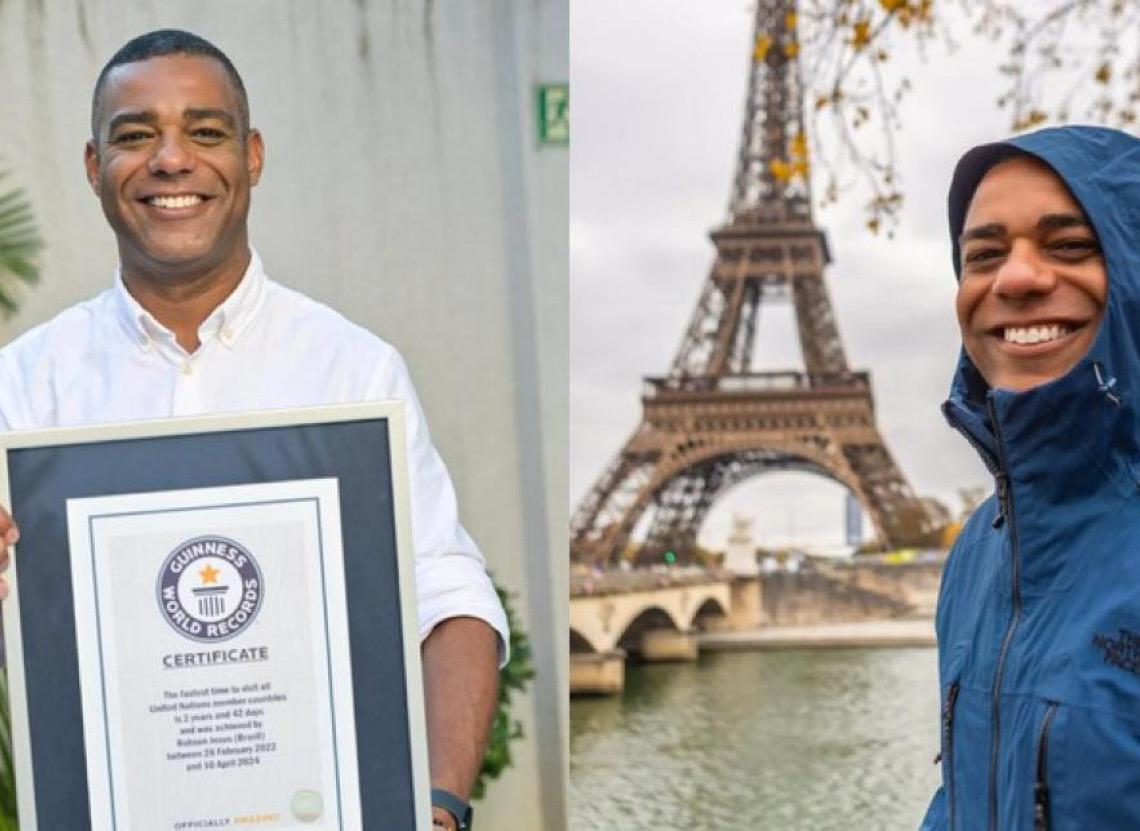 Recordista do Guinness que 'zerou' o mapa-múndi é destaque na programação do Salão do Turismo, em Fortaleza