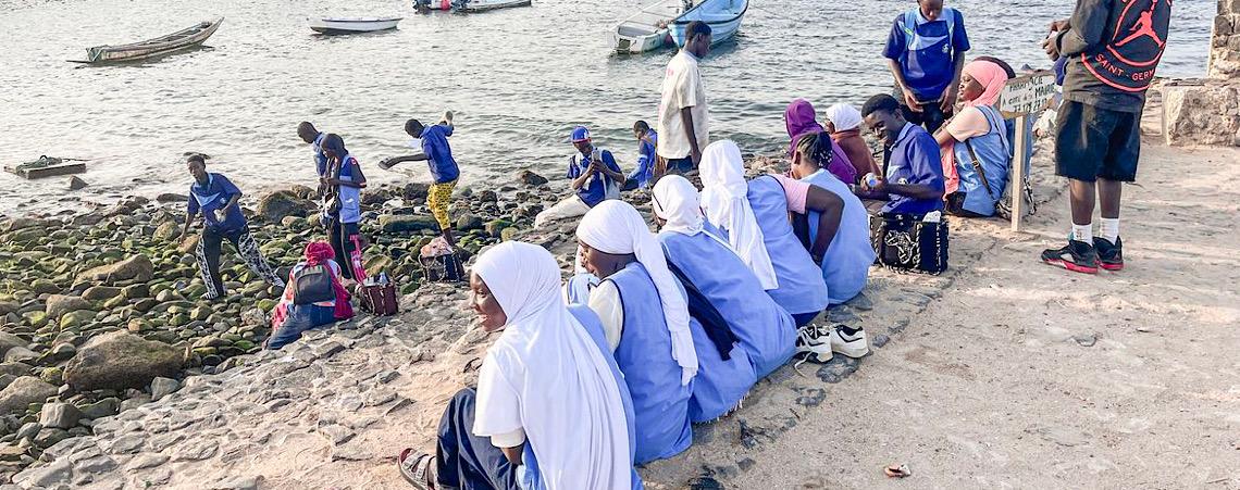 Ilha africana “memória da escravidão” conta com turismo para ter renda 
