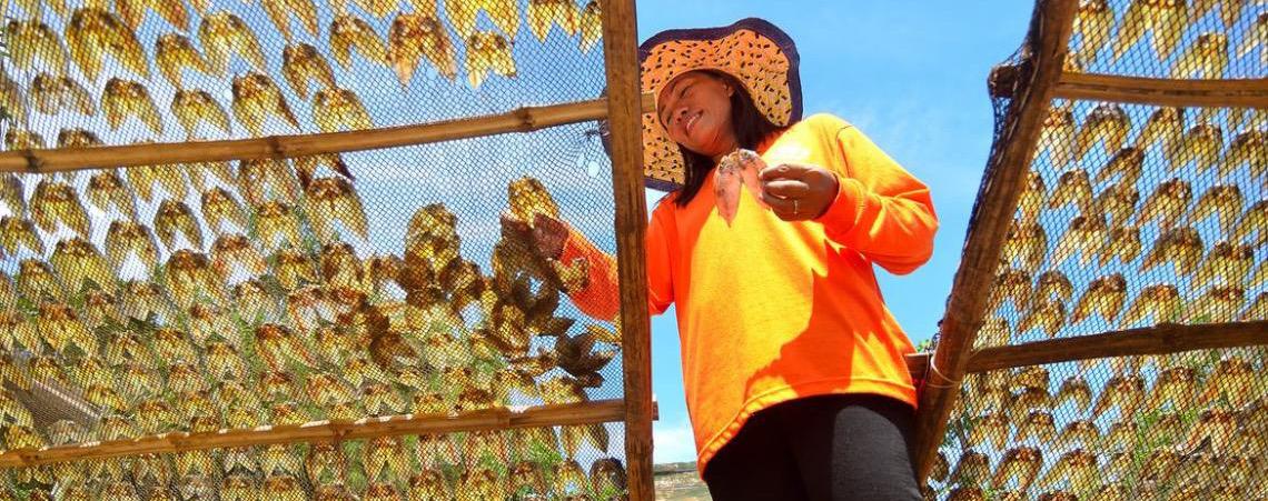 Sem poder de decisão, mulheres processam metade do pescado na América Latina