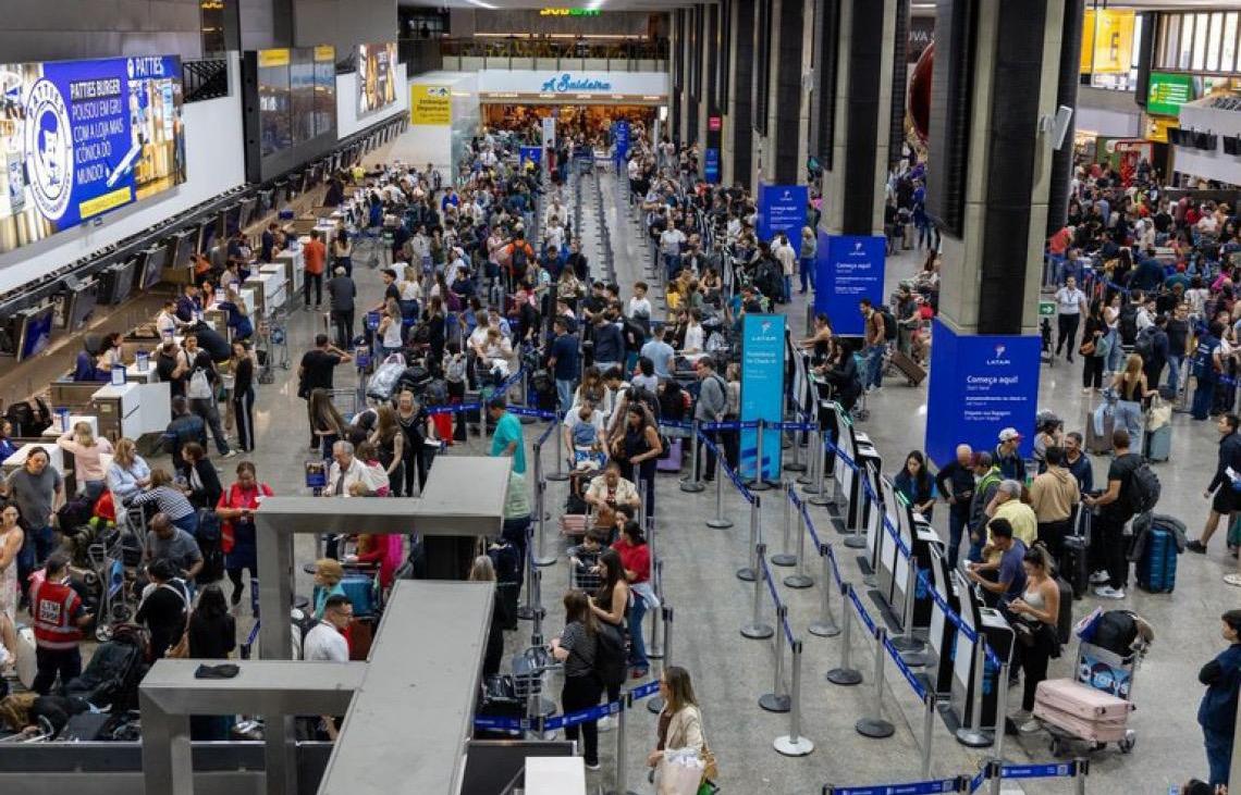 Brasil tem três aeroportos entre os mais movimentados da América Latina, Guarulhos liderou o ranking