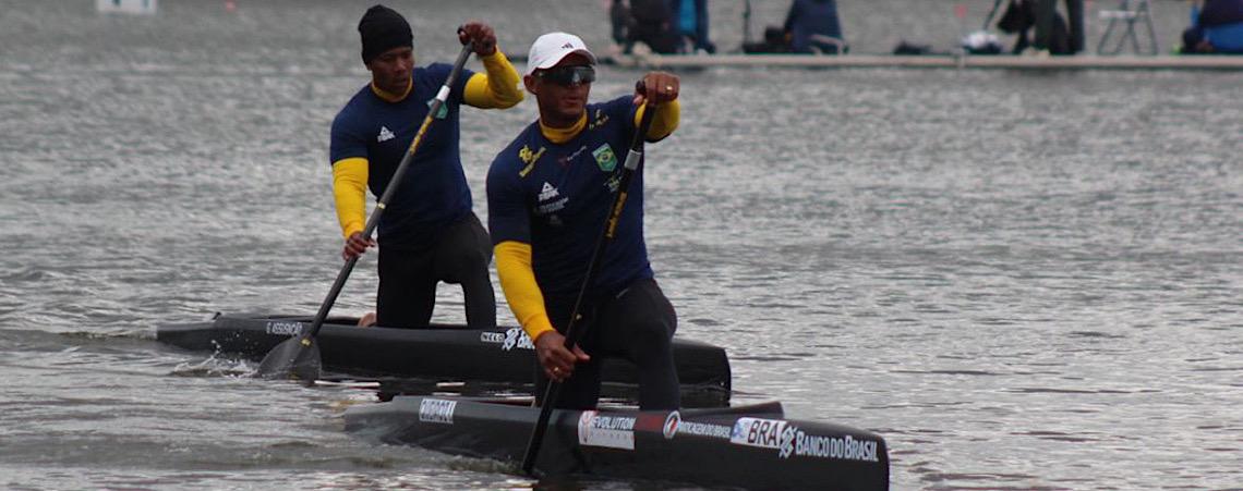 Brasil leva dois ouros na Copa do Mundo de canoagem e paracanoagem 