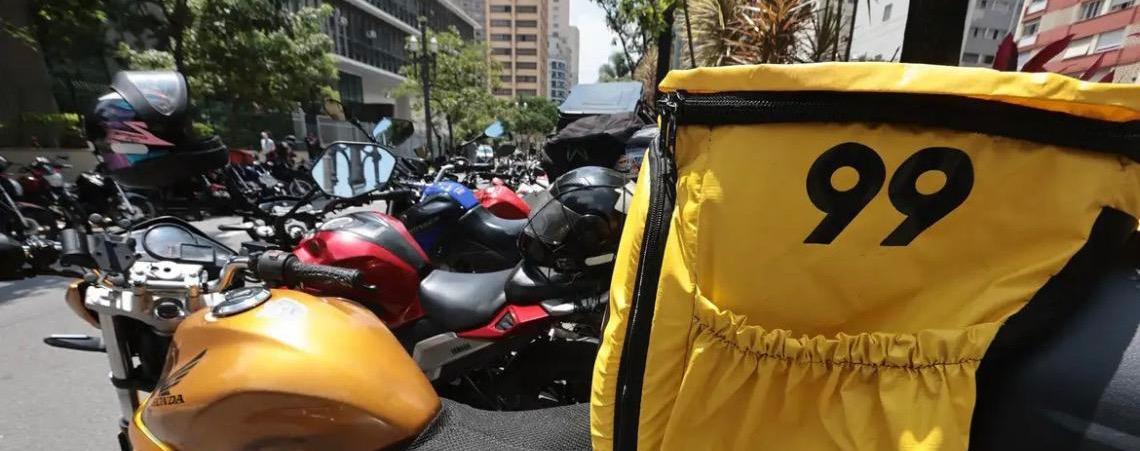 App 99 desenvolve tecnologia para monitorar motociclistas parceiros