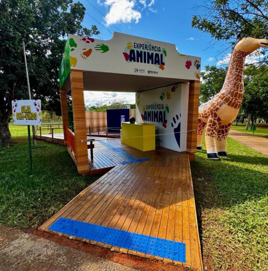 Fundação Jardim Zoo de Brasília prorroga Experiência Animal até outubro