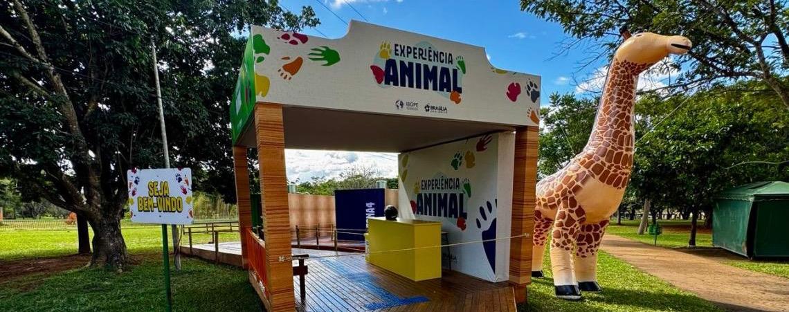 Fundação Jardim Zoo de Brasília prorroga Experiência Animal até outubro