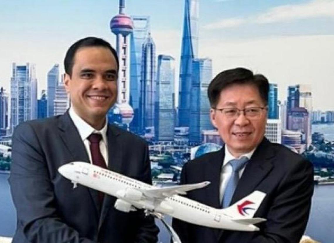 Ministro do Turismo do Brasil negocia com a China Eastern abertura de novas rotas entre os dois países