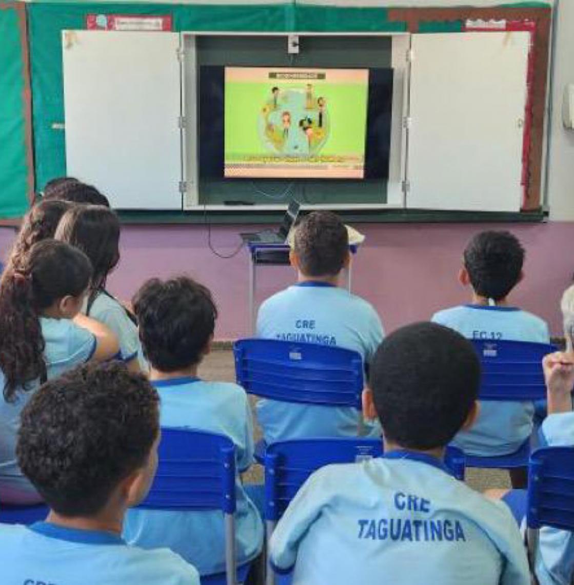 Programa Lobo-Guará desperta consciência ambiental em estudantes de Taguatinga