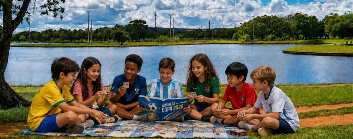 Evento Troca Campeã reúne colecionadores e apaixonados por futebol no Parque da Cidade