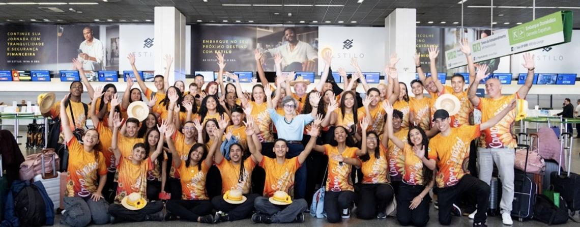 Estudantes da rede pública representam o DF em festival de quadrilhas juninas na Paraíba