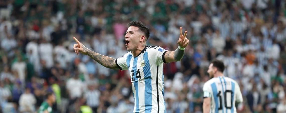 'Um livro não seria suficiente para escrever tudo que aprendi com ele', diz Enzo Fernández sobre Messi