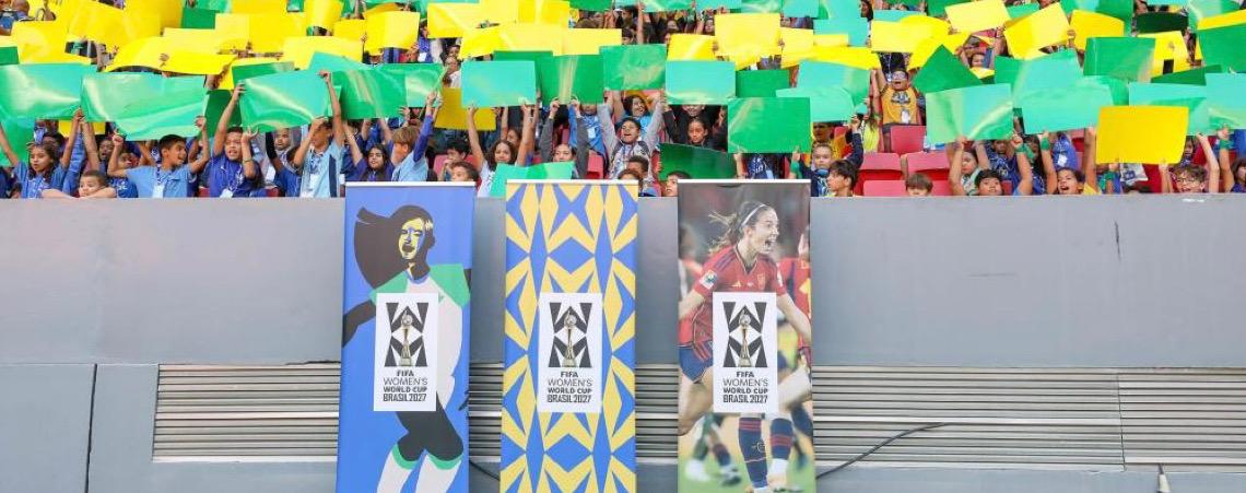 Brasília inicia contagem regressiva de um ano para a Copa do Mundo Feminina da FIFA 2027™️