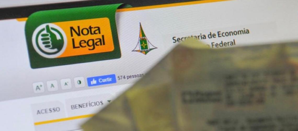 No Distrito Federal, o Programa Nota Legal tem R$ 179,9 milhões à espera dos donos