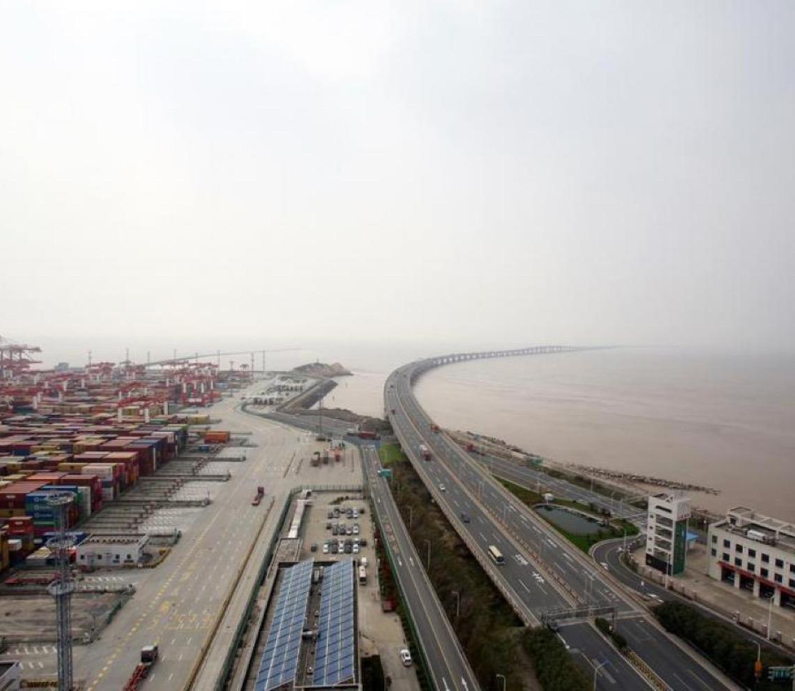 Xangai fica em segundo lugar entre centros globais de transporte marítimo