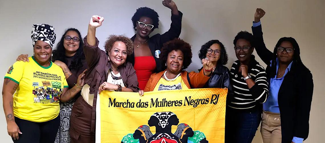Luta contra o racismo marca a 12ª Marcha das Mulheres Negras no Rio de Janeiro 