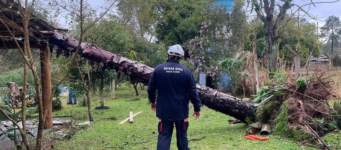 Sul, Sudeste e Centro-Oeste têm alerta para tempestades e vendavais