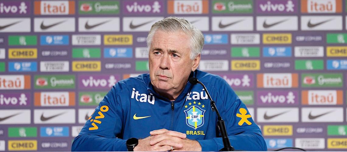 Técnico Carlo Ancelotti começa planejamento para 2030 de olho na seleção sub-20