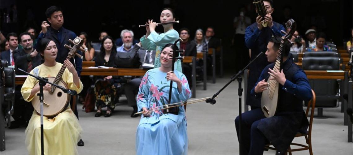 Brasil realiza sessão para celebrar o Ano Cultural Brasil-China, aniversário e Dia da Imigração Chinesa 