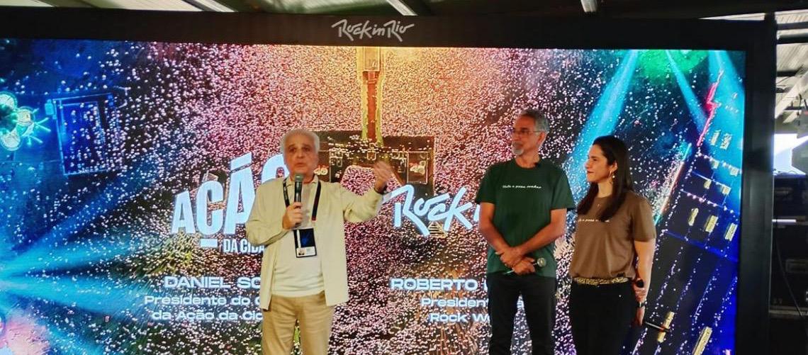 Rock in Rio e organização Ação da Cidadania se unem no combate à fome