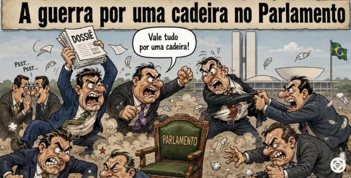 A opinião pessoal do colunista de politica nacional Miguel Lucena: A guerra por uma cadeira no Parlamento