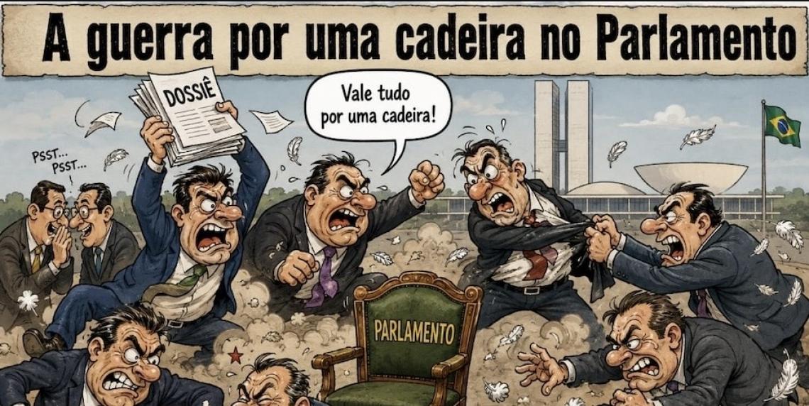 A opinião pessoal do colunista politico Miguel Lucena: A guerra por uma cadeira no Parlamento