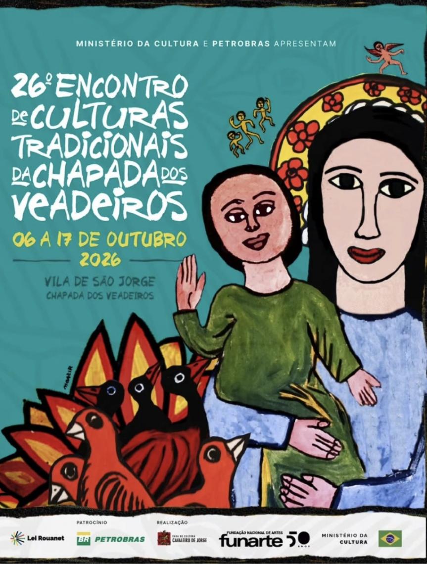 Chapada dos Veadeiros recebe 26º Encontro de Culturas Tradicionais em outubro