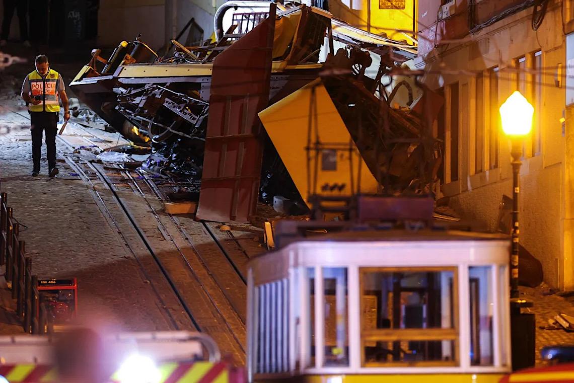 Portugal substituirá Elevador da Glória após acidente, e empresa lançará concurso para novo projeto