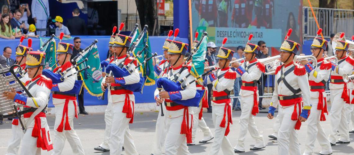 Confira orientações para acompanhar o Desfile Cívico de 7 de setembro no Distrito Federal