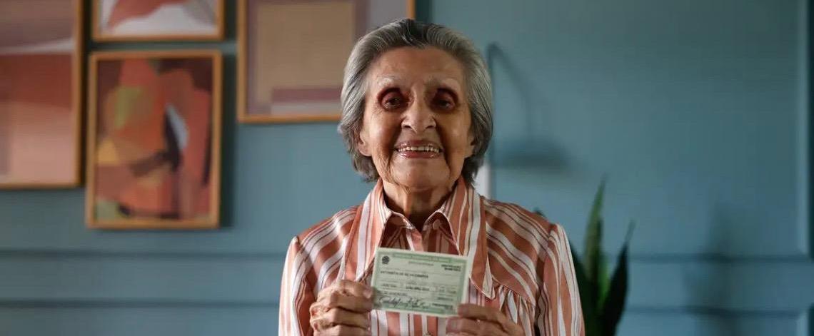 Campanha Seu Voto Importa incentiva voto de quem tem mais de 70 anos