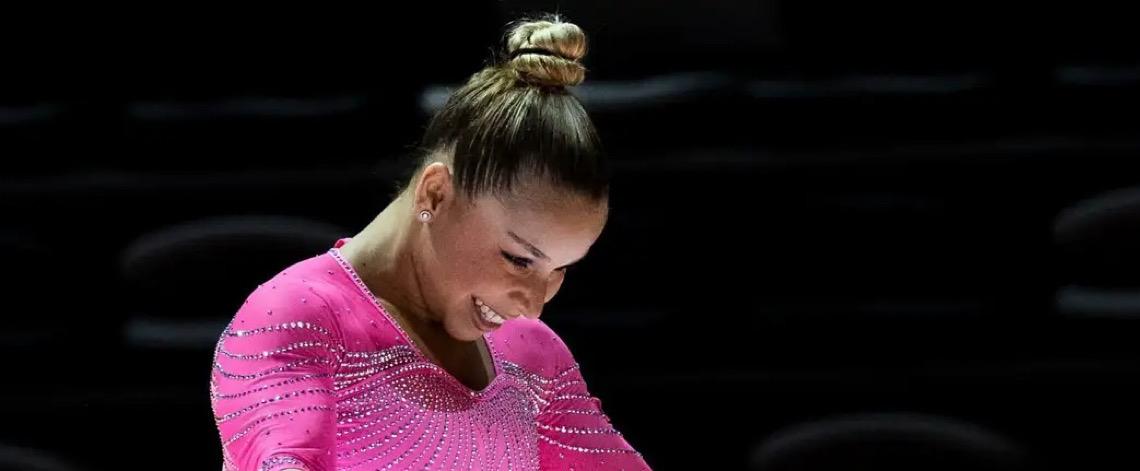 Flávia Saraiva é ouro nas assimétricas da Copa do Mundo de ginástica 
