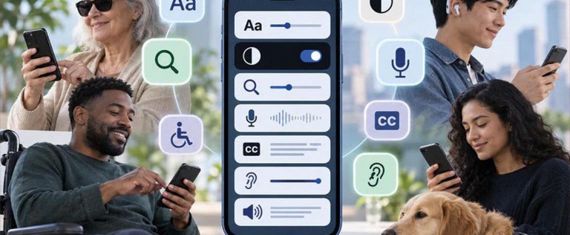 Conheça os principais recursos de acessibilidade disponíveis no celular