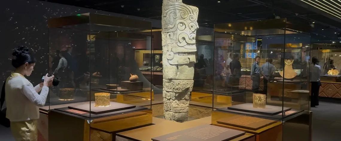 Com obras das civilizações maia e andina, Museu da Capital na China apresenta maior exposição de sua história