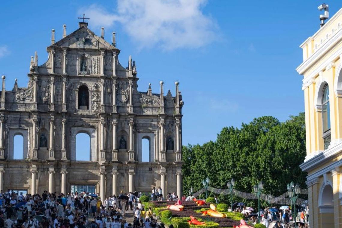 Chegadas de visitantes a Macau aumentam 6,1% em agosto  em relação ao mesmo período do ano passado