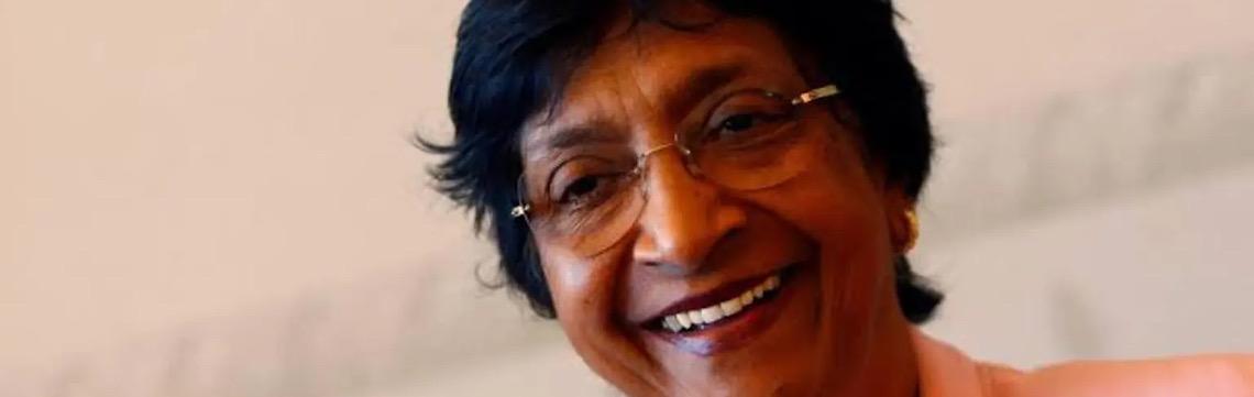 Navi Pillay vence o Prêmio Nobel da Paz de 2026 por atuação em defesa do direito internacional