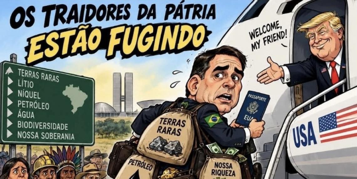 Por Miguel Lucena: Os traidores da Pátria estão fugindo